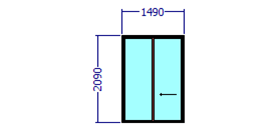 Affordable aluminium doors