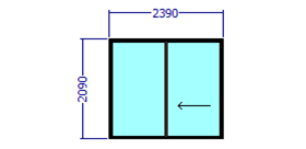 Affordable aluminium doors
